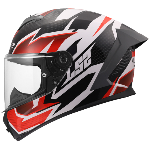 LS2 FF820 Rapid III Helmet – Xtrem White/Black/Red
