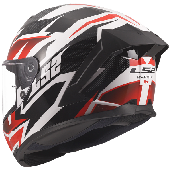 LS2 FF820 Rapid III Helmet – Xtrem White/Black/Red