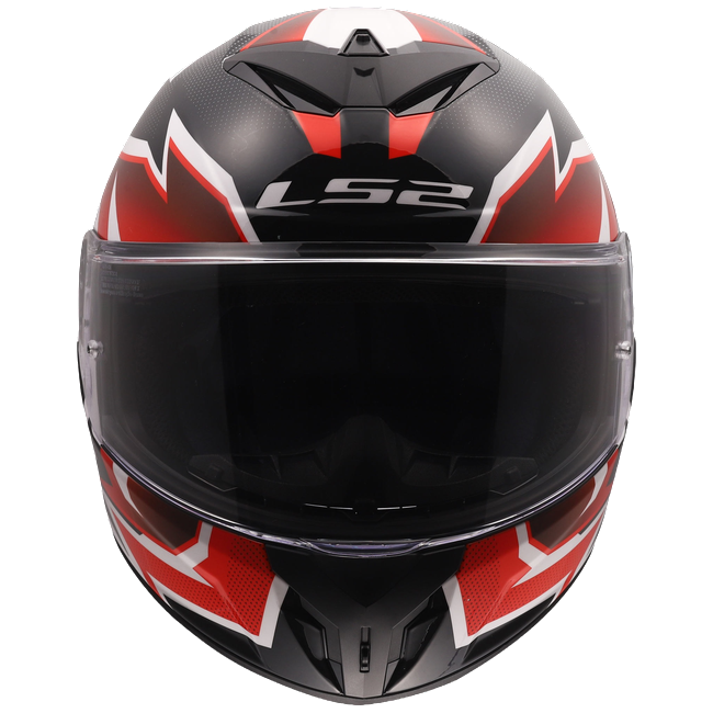 LS2 FF820 Rapid III Helmet – Xtrem White/Black/Red