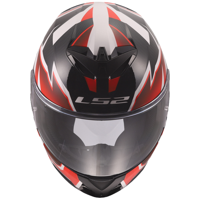 LS2 FF820 Rapid III Helmet – Xtrem White/Black/Red