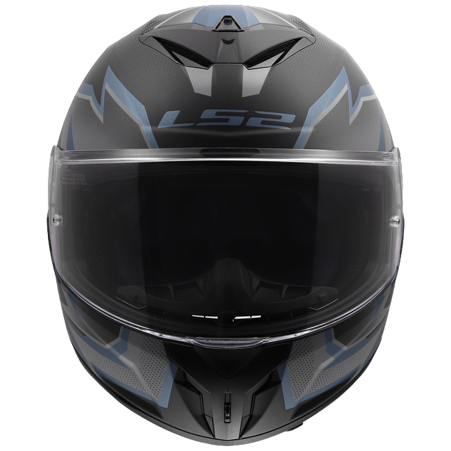 LS2 FF820 Rapid III Helmet – Xtrem Black/Blue/Petrol