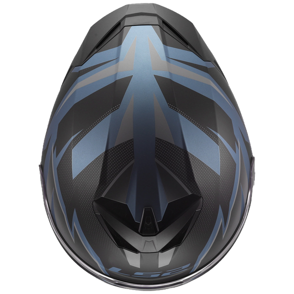 LS2 FF820 Rapid III Helmet – Xtrem Black/Blue/Petrol