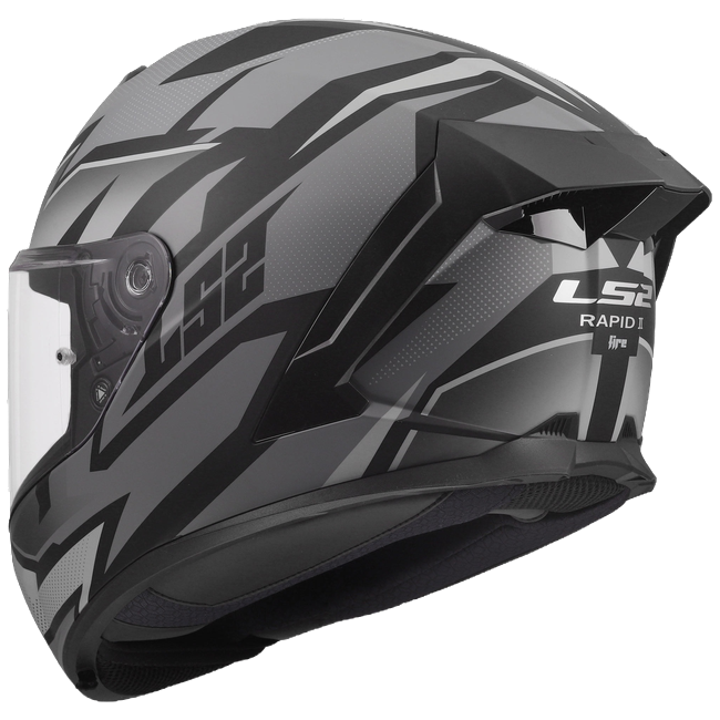 LS2 FF820 Rapid III Helmet – Xtrem Black/Grey