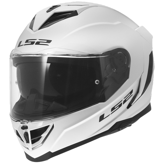 LS2 FF818 Storm III Helmet – Solid Gloss White