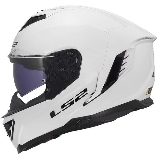 LS2 FF818 Storm III Helmet – Solid Gloss White