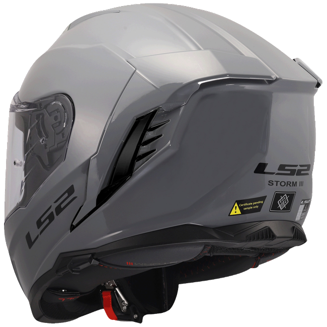 LS2 FF818 Storm III Helmet – Solid Nardo Grey