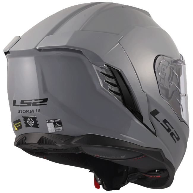 LS2 FF818 Storm III Helmet – Solid Nardo Grey