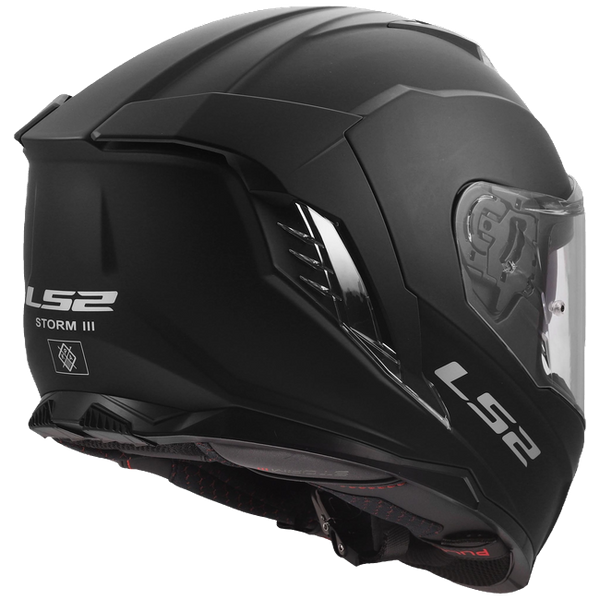 LS2 FF818 Storm III Helmet – Solid Matt Black