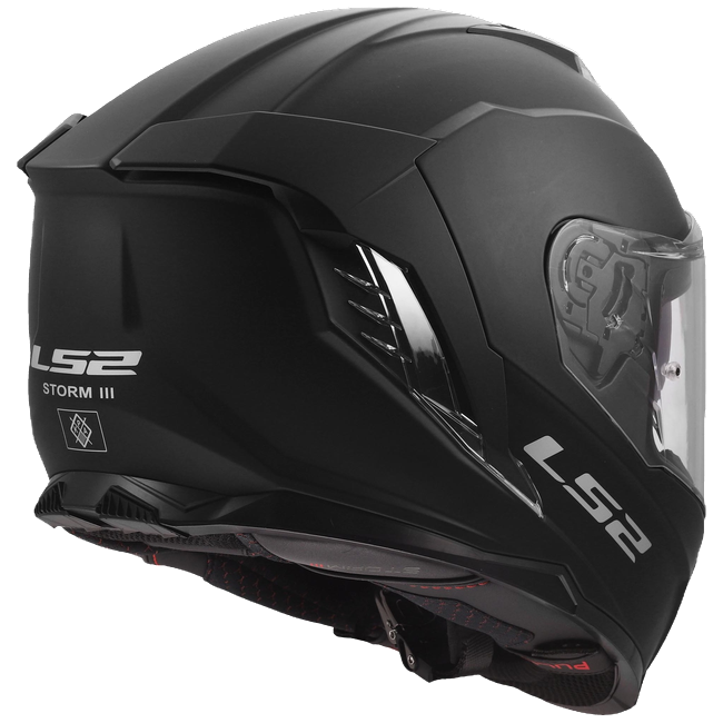 LS2 FF818 Storm III Helmet – Solid Matt Black