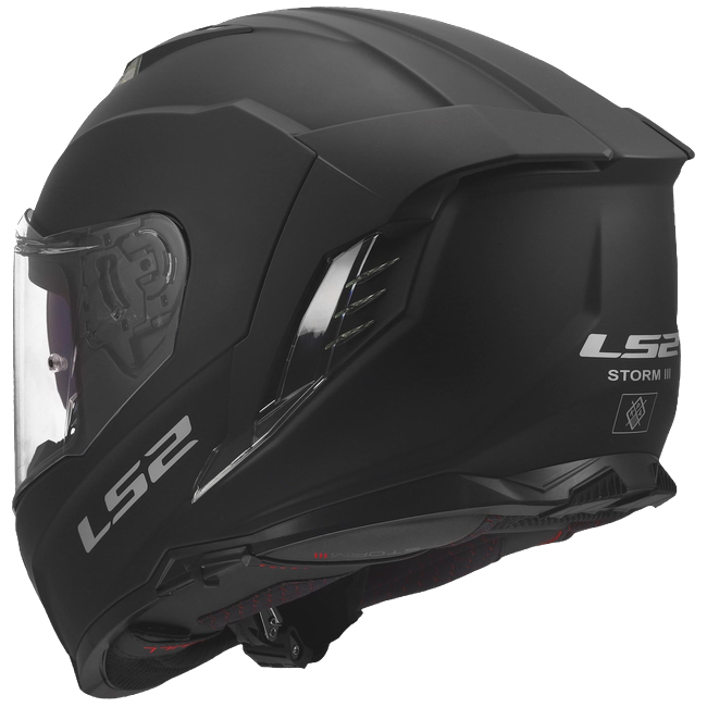 LS2 FF818 Storm III Helmet – Solid Matt Black