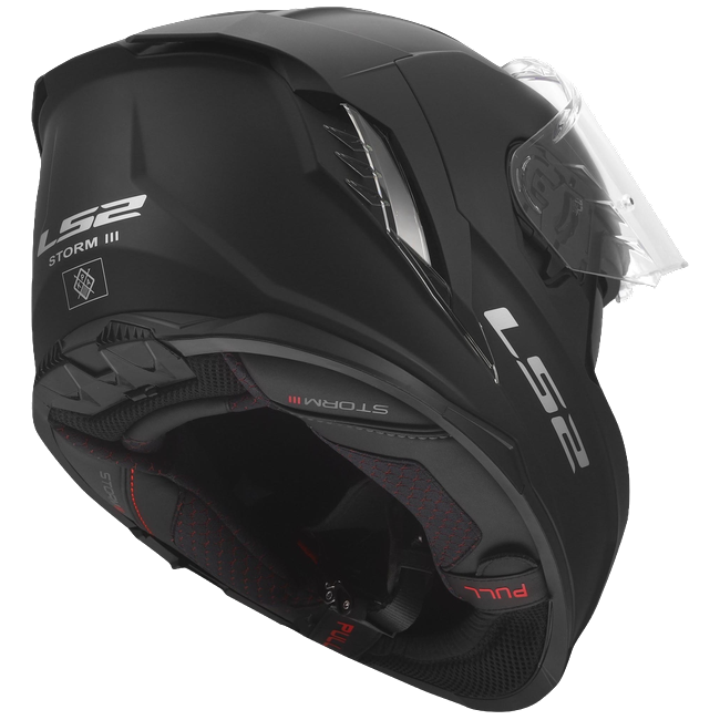 LS2 FF818 Storm III Helmet – Solid Matt Black