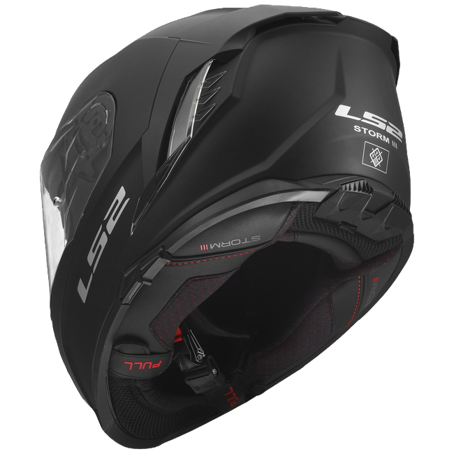 LS2 FF818 Storm III Helmet – Solid Matt Black