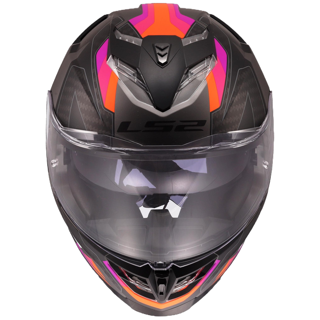 LS2 FF818 Storm III Helmet – Sporty Grey/Purple