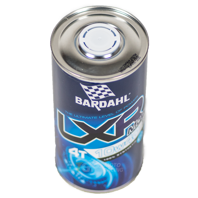 Bardahl Plasma LXR 10W40 1 litre fully synthetic motorcycle engine oil bottle