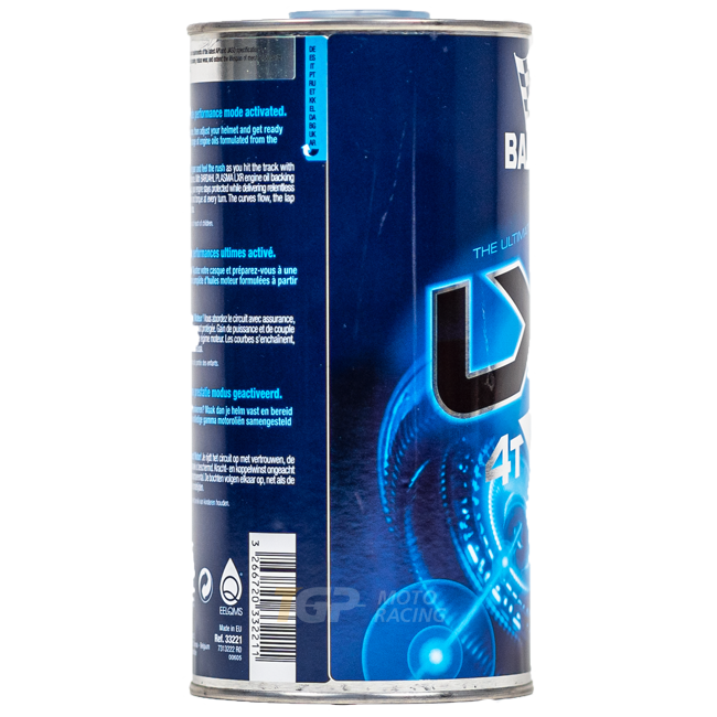 Bardahl Plasma LXR 10W50 1-litre fully synthetic motorcycle engine oil bottle