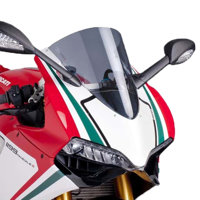 Puig R-Racer windscreen for Ducati Panigale 1199/R/S 2012-2017, part 5990
