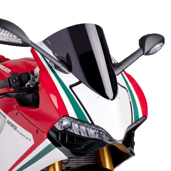 Puig R-Racer windscreen for Ducati Panigale 1199/R/S 2012-2017, part 5990