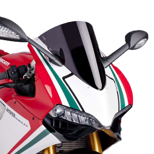 Puig R-Racer windscreen for Ducati Panigale 1199/R/S 2012-2017, part 5990