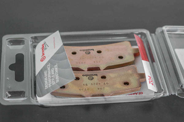 Brembo Z04 racing brake pads for M4 M50 and GP4-RX calipers