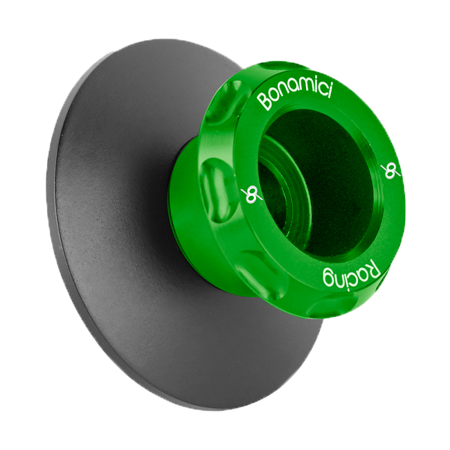 Bonamici Racing SCR8 8mm rear stand bobbins for Ducati Panigale V4 anodised aluminium