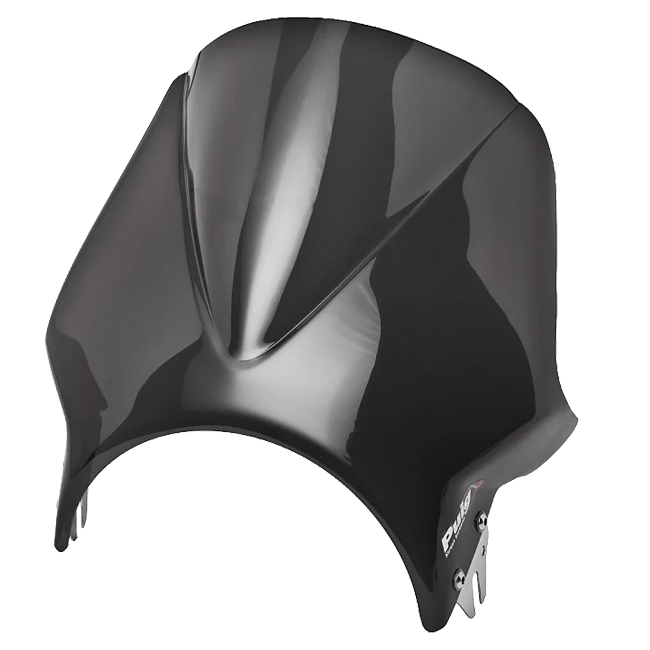 Puig Windy Windscreen for Triumph Street Scrambler (2017–2019) – Dark Smoke
