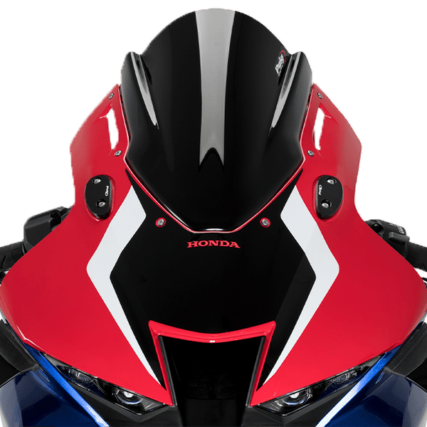 Puig black anodised aluminium mirror covers for Honda CBR 1000 RR-R SC82