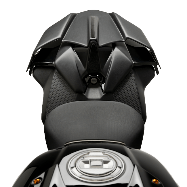 Puig rear seat cowl fairing for BMW S1000RR K67 2023-2026 in carbon-look finish
