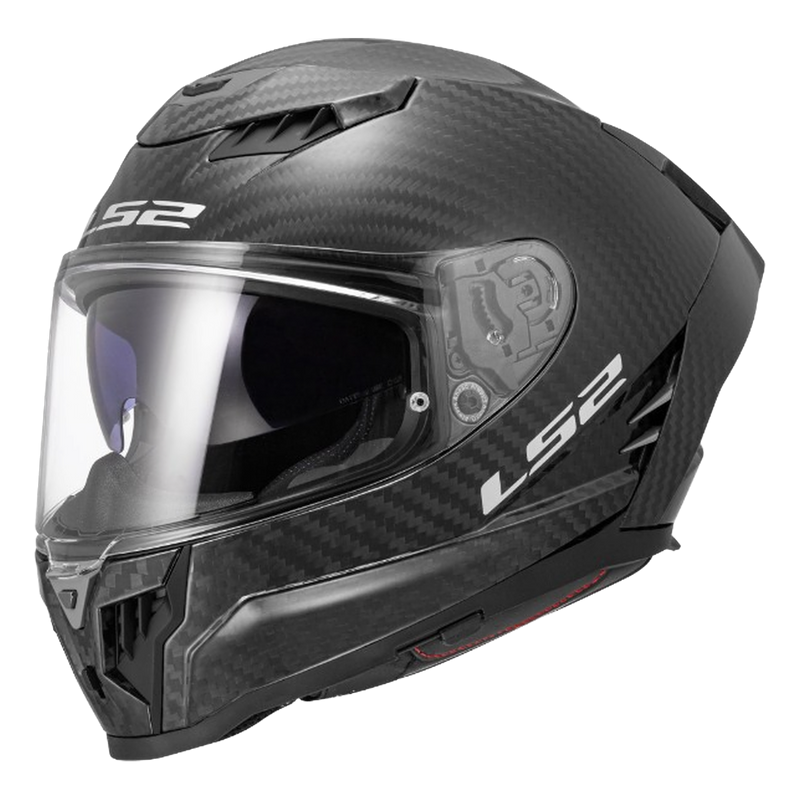 LS2 FF807 Dragon Carbon Helmet – Matt Carbon – view 3