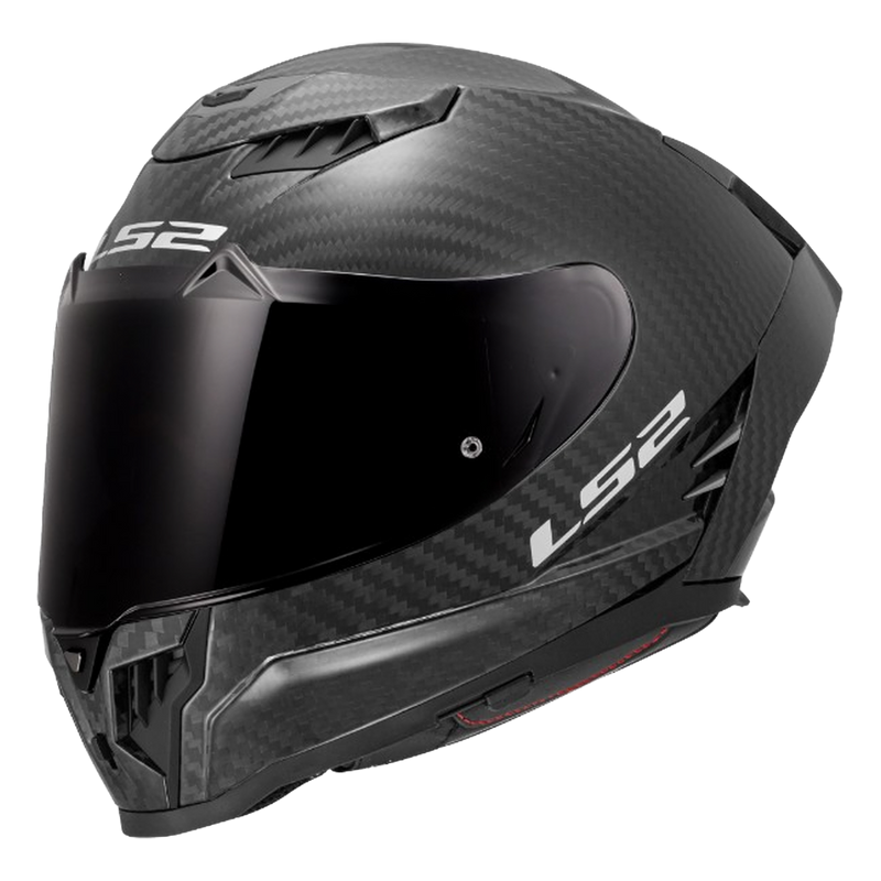 LS2 FF807 Dragon Carbon Helmet – Matt Carbon – view 4
