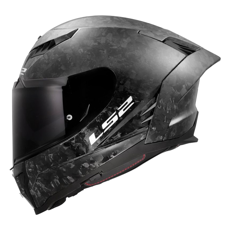 LS2 FF807 Dragon Carbon Helmet – Forged Gloss Carbon – view 2