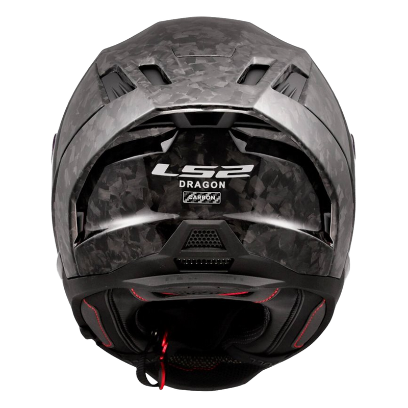 LS2 FF807 Dragon Carbon Helmet – Forged Gloss Carbon – view 3