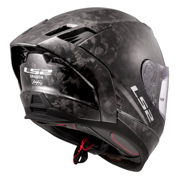 LS2 FF807 Dragon Carbon Helmet – Forged Gloss Carbon – view 4