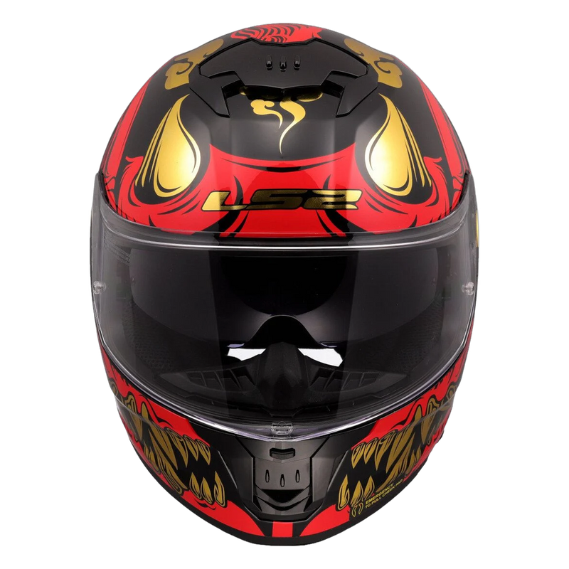 LS2 FF808 Stream II Helmet – Drako Black/Red