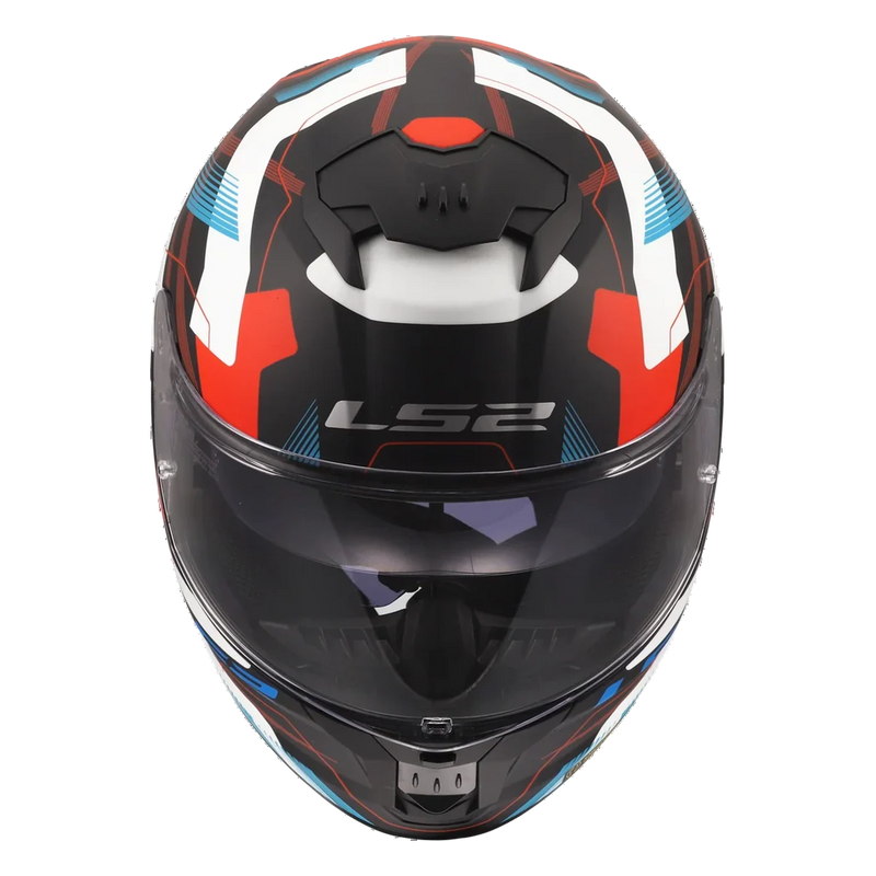 LS2 FF808 Stream II Helmet – Mika White/Blue/Red