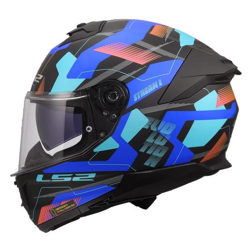 LS2 FF808 Stream II Helm – Mika Black/Blue