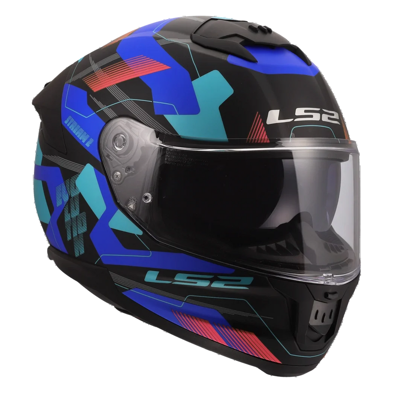 LS2 FF808 Stream II Helmet – Mika Black/Blue