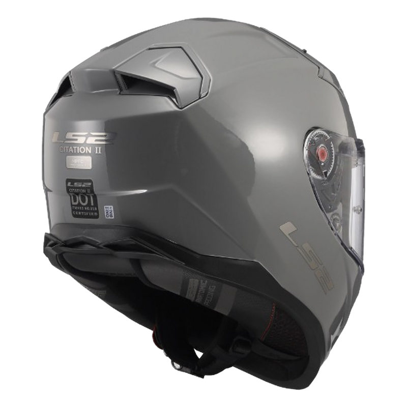 LS2 FF811 Vector II Helmet – Solid Concrete Matt