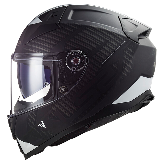 LS2 FF811 Vector II Helmet – Splitter Black/White