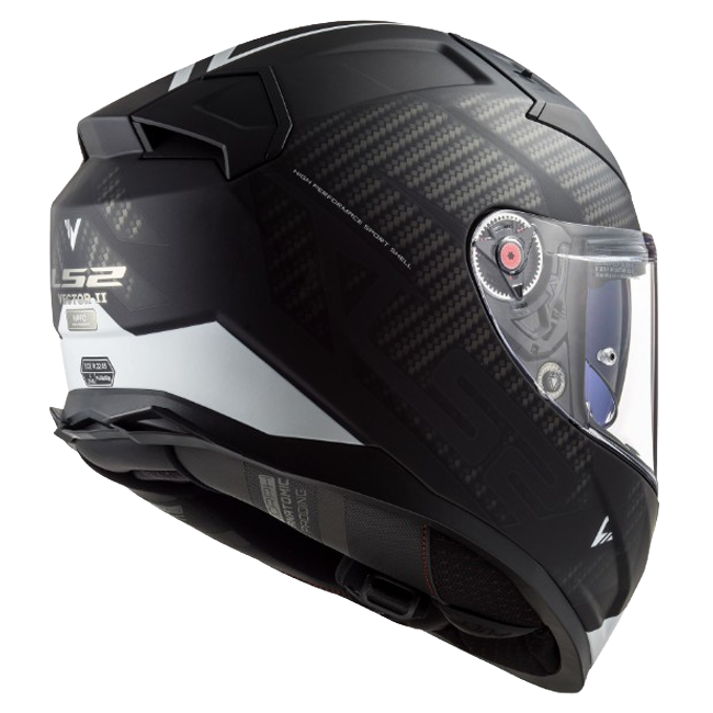 LS2 FF811 Vector II Helmet – Splitter Black/White
