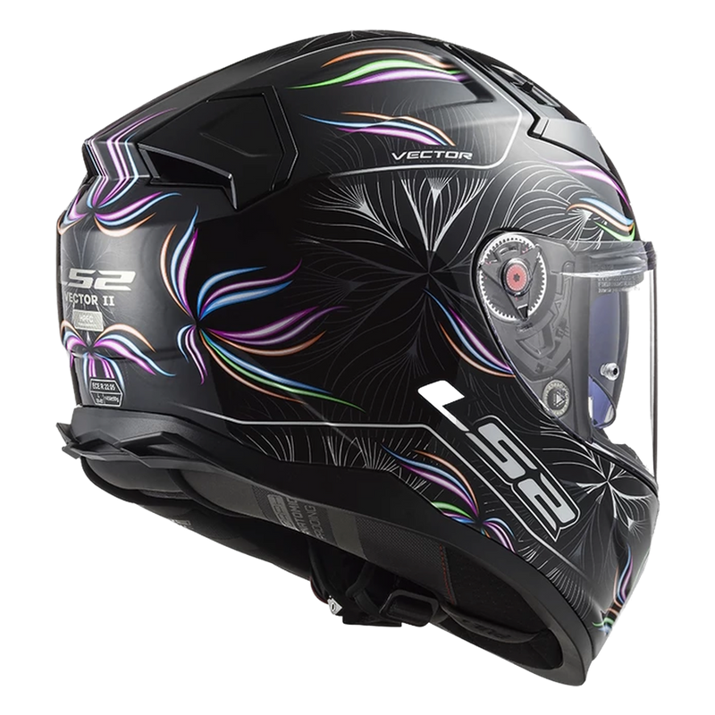 LS2 FF811 Vector II Helmet – Tropical Black/White