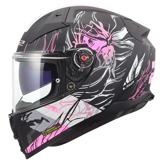 LS2 FF811 Vector II Helmet – Darflo Matt Black/Pink