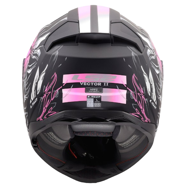 LS2 FF811 Vector II Helmet – Darflo Matt Black/Pink