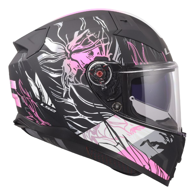 LS2 FF811 Vector II Helmet – Darflo Matt Black/Pink