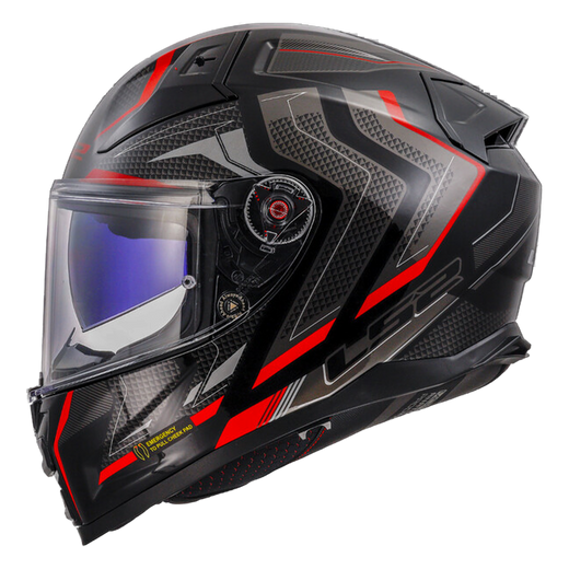 LS2 FF811 Vector II Helmet – Alizer Black/Red