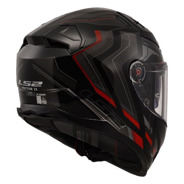 LS2 FF811 Vector II Helmet – Alizer Black/Red