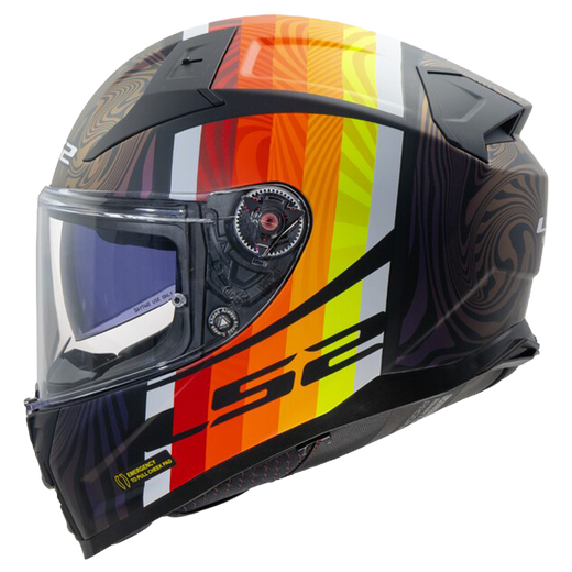 LS2 FF811 Vector II Helmet – Freedom Matt Black/Chameleon