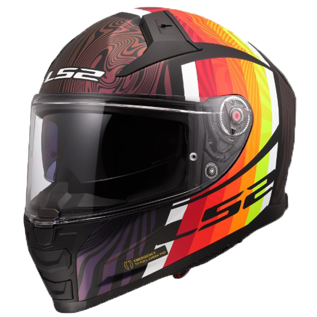 LS2 FF811 Vector II Helmet – Freedom Matt Black/Chameleon