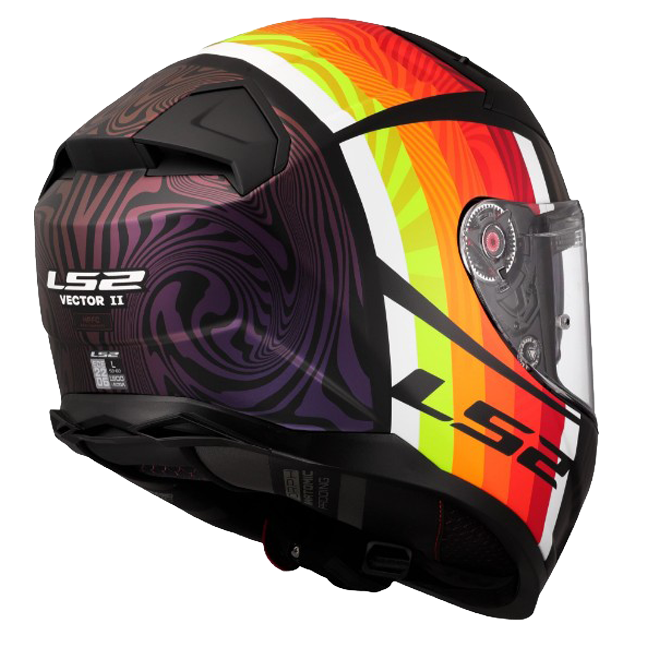 LS2 FF811 Vector II Helmet – Freedom Matt Black/Chameleon