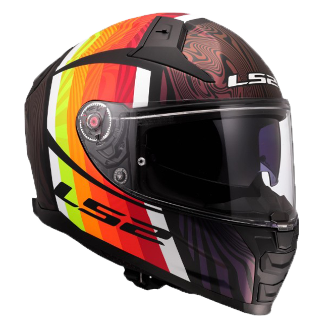 LS2 FF811 Vector II Helmet – Freedom Matt Black/Chameleon
