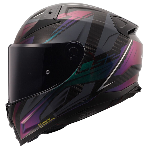 LS2 FF811 Vector II Carbon Helmet – Savage Chameleon
